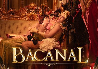 cartel Bacanal Circo de los Horrores fotografía J.C.AREVALO -Arte Visual-