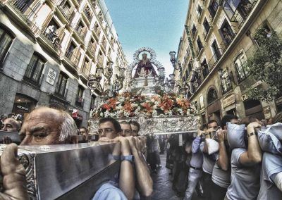 PROCESIÓN DE LA VIRGEN DE LA CABEZA MADRID FOTO JUAN CARLOS AREVALO