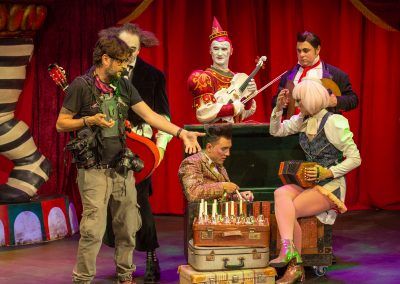 cartel CLOWNS foto J.C.AREVALO -ARTE VISUAL-