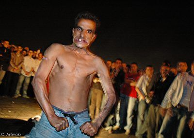 Mellado en la plaza de Jamaa el Fna - Marrakech